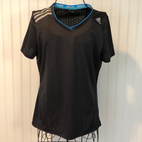 adidas Tops - Adidas Black Climachill athletic shirt